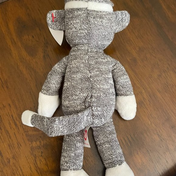 Ty ❤️ Beanie Baby Socks The Sock Monkey EXCLUSIVE RARE RETIRED BABIES - Picture 5 of 6